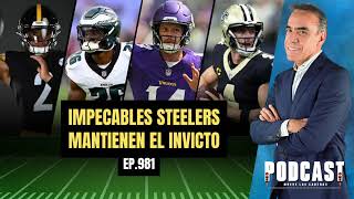 Los Steelers Invictos con un JustinFields que Madura y Defensiva Dominante  Enrique Garay [upl. by Lexi]