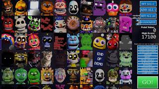 ultra custom night 50020 This is Insanity New characters and more amazing stuff [upl. by Boj]