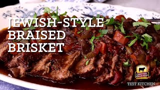 JewishStyle Braised Brisket [upl. by Neerom]