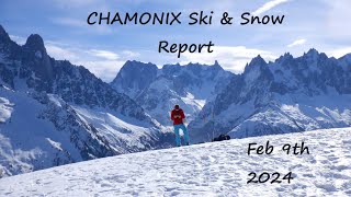 CHAMONIX Ski and Snow Report week 11  February Holidays are here Plus New Gondola [upl. by Schwartz]