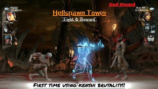 Mk Mobile Hellspawn Tower Normal Final Bosses 2nd Round Fight amp Reward [upl. by Alrep]