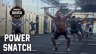 CROSSFIT SKILL POWER SNATCH [upl. by Gadmann]