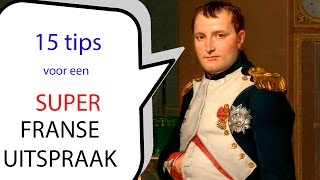 FRANS LEREN SPREKEN 1 UITSPRAAKTIPS VOOR BEGINNERS [upl. by Sarge]