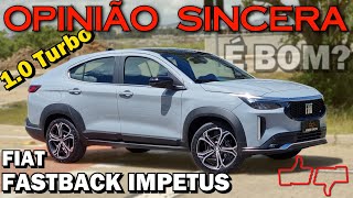 Novo Fiat FASTBACK Impetus  10 turbo é bom Vale a pena Preço equipamentos problemas avaliação [upl. by Aysan390]