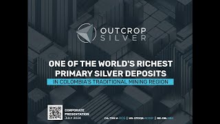 Outcrop Silver OTCQX OCGSF  TSXV OCG Virtual Investor Conferences [upl. by Ludovico436]