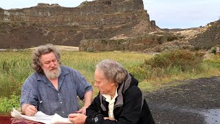 Graham Hancock Interviews Randall Carlson in the Scablands for Magicians of the Gods 2014 Megafloods [upl. by Lorollas91]