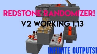 MINECRAFT RANDOMIZER  Working 113  Infinite Outputs [upl. by Evette]