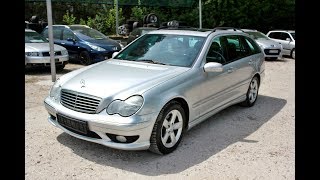 Mercedes C200 KOMPRESSOR W203 163hp 2003 [upl. by Ennylhsa]