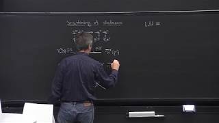 Lecture 12 Part 1 Scattering of Electrons Coulomb Law from QED Yukawa Interactions [upl. by Aihtiekal216]