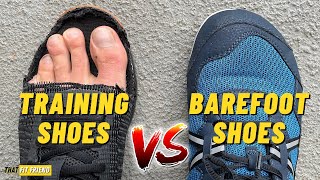 Training Shoes Vs Barefoot Shoes  Benefits of Using Both [upl. by Scevor]