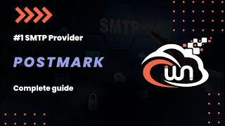 Postmark  1 SMTP Provider  Getting Started Tutorial [upl. by Ydnolem]