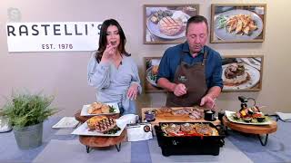 Rastelli 10 6oz Pork Ribeye Steaks w Tuscan Butter on QVC [upl. by Rebmyt]