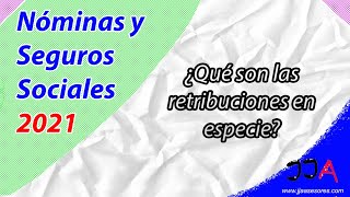 👉🏻 ¿Qué son las retribuciones en especie Salarial y no salarial y preguntas claves [upl. by Bartlet317]