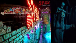 Spuk Geister Coaster haunted house Sipkema  Lutjens Nürnberger Volksfest 2023 onride POV 4K UHD [upl. by Prouty244]