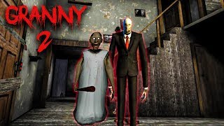 GRANNY 2 OFFICIAL GAME 2019  GRANNY HORROR GAME  SLENDERMAN GRANDPA IN GRANNY 2 CHAPTER TWO [upl. by Dez]