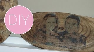 DIY Foto op hout afdrukken [upl. by Mihar]