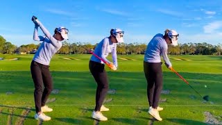 LYDIA KO GOLF SWING  DRIVER SWING  Full Speed  SLOW MOTION [upl. by Schwarz]