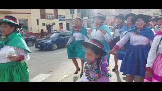 CARNAVAL DE TALAVERA Andahuaylas 2023  Comparsa Verde Capulicito [upl. by Yeliw]