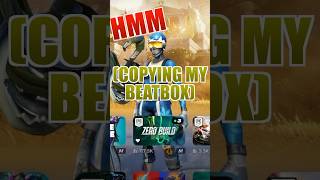 A Subscriber joined my party on Fortnite and I Beatboxed for him 😆🎤 beatbox fortnite [upl. by Norbel]