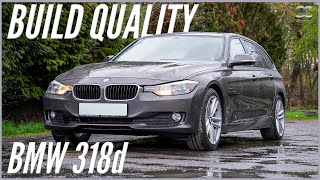 2012 BMW 318d Touring 20  141HP  Build Quality Test [upl. by Marci]