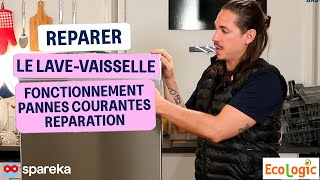 Réparer un lavevaisselle  Fonctionnement pannes courantes et réparation [upl. by Nowed]