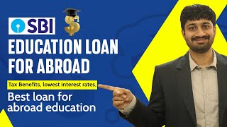 SBI Loans for Studying Abroad All About Interest Rates Benefits and More  Up to 15 Crore 💸 [upl. by Rego]