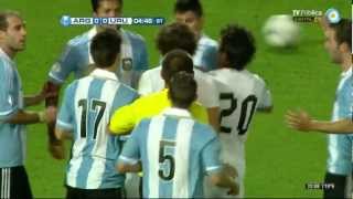 Resumen de Argentina 3  Uruguay 0 FULL HD [upl. by Ainer199]