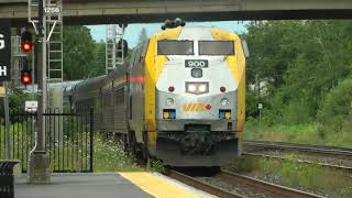 VIA Train 55 Westbound Brockville VIA Station Stop July 25 2024 [upl. by Belayneh317]