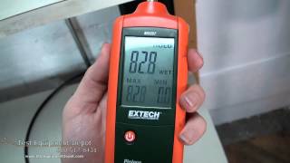 Extech MO257 Pinless Moisture Meter [upl. by Darian974]