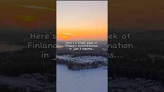 A Winter Wonderland Exploring Laplands Snowy Landscapes lapland finland winter [upl. by Hett]