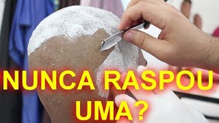 COMO RASPAR CABEÇA COM O NAVALHETE DEPILAÇÃO MASCULINA [upl. by Esir]