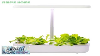 Hydroponics for Home Hydroponic Growing Systems with Led Grow Light Nontoxic Soilless Review [upl. by Nyladnohr]