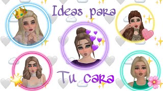 Ideas para hacer tu cara Bonita en Avakin Life [upl. by Llydnek]