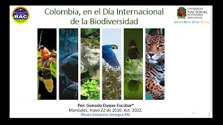 Colombia en el Día Internacional de la Biodiversidad [upl. by Egroej]