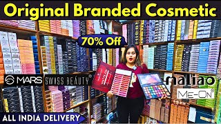 Original Branded Cosmetic Wholesale Market in Delhi Sadar Bazar Market cosmetics sadarbazar [upl. by Rubina]