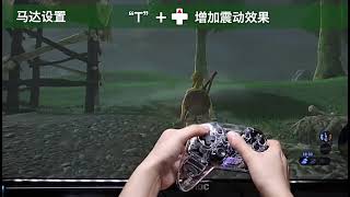 switch手柄震動喚醒連發switch PRO藍牙透明NS遊戲手柄gamma [upl. by Tsai]