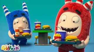 Oddbods Food CLASH 🍔  4 HOURS  BEST Oddbods Full Episode Marathon  2023 Funny Cartoons [upl. by Necila]