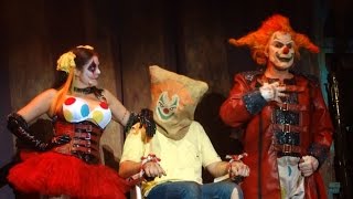 HHN25 Halloween Horror Nights Jack The Clown  The Carnage Returns 2015 Full Show [upl. by Nivrem]