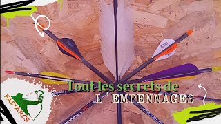 Plus de secrets pour vos empennages de flèches [upl. by Dinerman340]