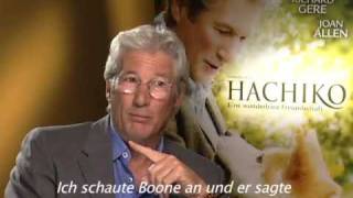 HalloHund exklusiv Interview mit Richard Gere zu seinem neuen Kinofilm quotHachikoquot [upl. by Sliwa171]