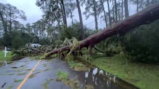 EUSTIS FLORIDA HURRICANE MILTON AFTERMATH… [upl. by Krantz]