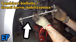 Cambiare Biellette  Tiranti Barra Stabilizzatrice  Alfa Giulietta  Tutorial [upl. by Dickie290]