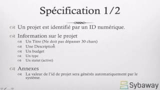 Tutoriel Hibernate et JSF 2 Les spécifications fonctionnelles [upl. by Yahsan]