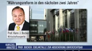 Prof Dr Hans J Bocker MegaKrise unausweichlich  Währungsreform kommt DAF [upl. by Bencion566]