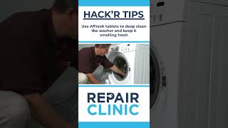 HACKR TIPS  Affresh Tablets To Deep Clean Washer [upl. by Cobb915]