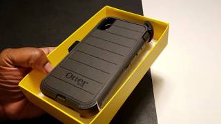 Best quotRUGGEDquot Case Otterbox Defender iPhone XS Max  Installation Tips [upl. by Gawain]