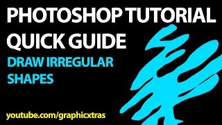 How To Draw Custom Shapes In Photoshop For Beginners [upl. by Yousuf]