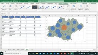 Excel  Comment créer rapidement et facilement une carte dynamique dans Excel [upl. by Lynad]