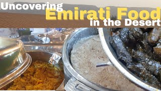 Exploring the Traditional Emirati Food Street of Maliha Desert  Dubai  UAE [upl. by Querida]