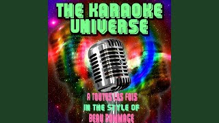 A toutes les fois Karaoke Version In the Style of Beau Dommage [upl. by Ade]